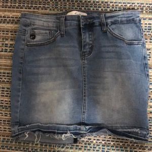 denim skirt